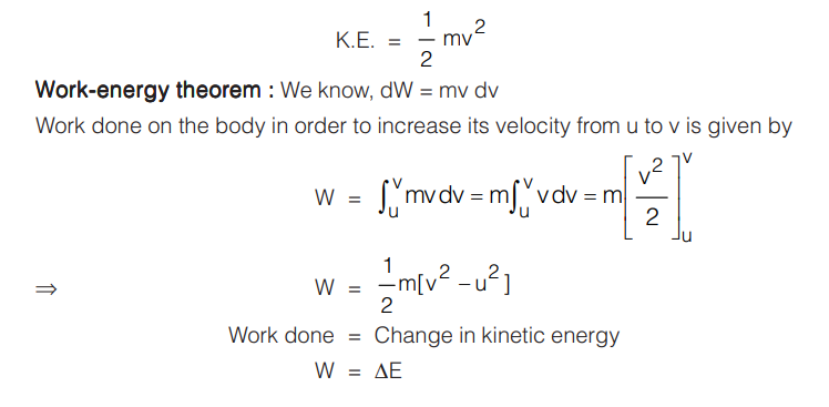 kinetic energy